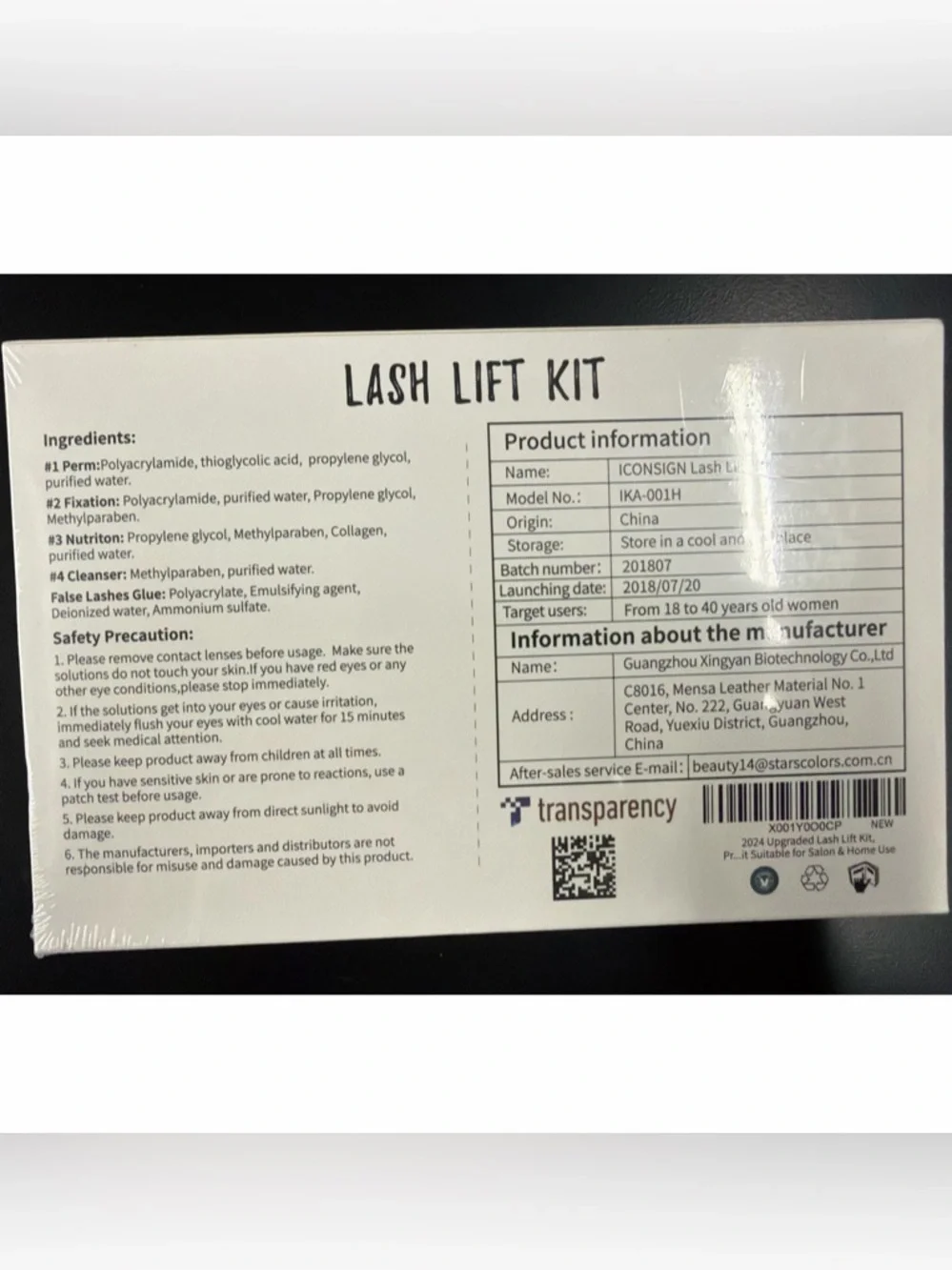 Iconsign LASH LIFT EYELASH PERMING KIT